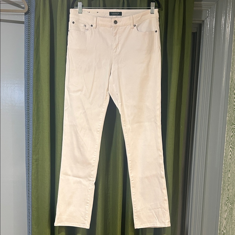Lauren Ralph Lauren Skinny White Jeans